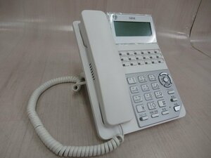 ▲Ω ZB1 14270※保証有 キレイ 23年製 Saxa サクサ PLATIAⅢ プラティア3 18ボタン多機能電話機 TD1010(W) ・祝10000！取引突破！
