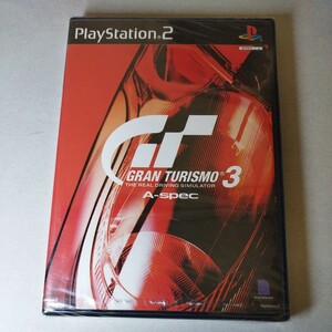 未開封　PS2ソフト プレイステーション2用ソフト A-spec Gran Turismo3