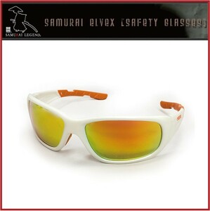 ELVEX 保護メガネ インパクト IM-21 サングラス 偏光 安全メガネ オシャレ スポーツ メンズ レディース