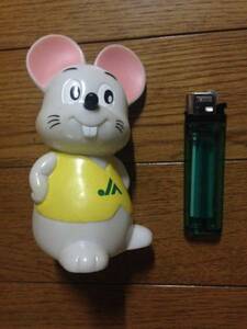 JA ねずみ ネズミ 鼠 マウス ソフビ フィギュア 貯金箱 激レア ビンテージ 昭和レトロ 当時物