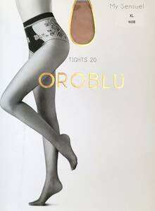 ■オールスルー　OROBLU オロブル　My Sensuel 20　XL　ベージュ系■