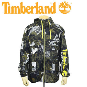 Timberland (ティンバーランド) A28CC YC URBAN WILD CAMO AOP WINDBREAKER ウインドブレーカー Z52 Burnt Olive Wild Camo Print TB132 S