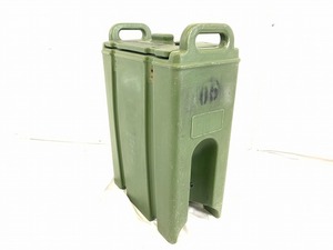 【米軍放出品】☆ ドリンクディスペンサー CAMBRO 500LCD カムティナー キャンプ アウトドア (140) ☆XC8AK-W#24