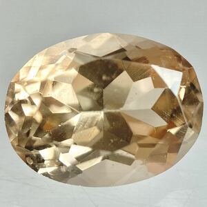 〔天然トパーズ3.295ct〕a約10.09×7.87mmソーティング付 ルース 裸石 宝石 ジュエリー topaz