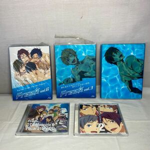 Free! Blu-ray vol.2.3.6 visual story CD 