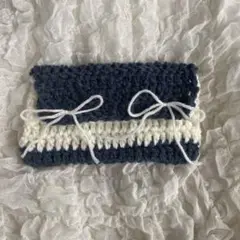 かぎ編み 編み物 筆箱 ペンケース リボン オーダー用ページ ハンドメイド