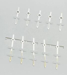 ロレックス6694 オイスターデイト用シルバー針セット　三針　社外品