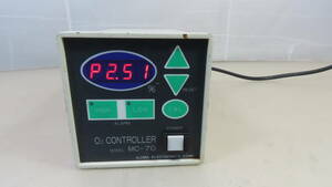 IIJIMA ELECTRONICS O2 CONTROLLER コントローラー　MC-7G 現状品