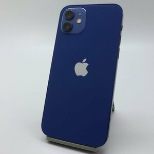 Apple iPhone12 64GB Blue A2402 MGHR3J/A バッテリ77% ■SIMフリー★Joshin7166【1円開始・送料無料】