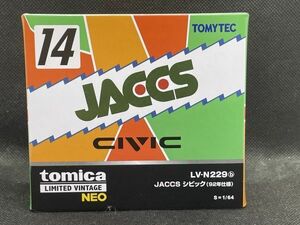 ＜MCT＞【新品】トミカ　 トミーテック 1/64 LV-N229b JACCS-CIVIC（92年仕様）