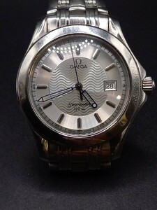 ★OMEGA/オメガ　シーマスター　メンズ腕時計　クォーツ　ref.196.1501 cal.1538　ジャンク出品　0403MN