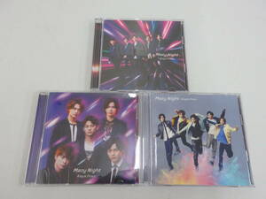 cd14)King＆Prince Mazy Night 初回限定盤A/B/通常盤 CD3枚セット(DVD付き）