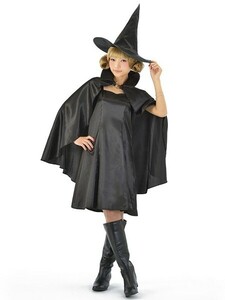 奉仕品 ブラックウィッチ ルーシー 魔女 コスプレ 衣装 ハロウィン 仮装 黒 大人用 返品不可