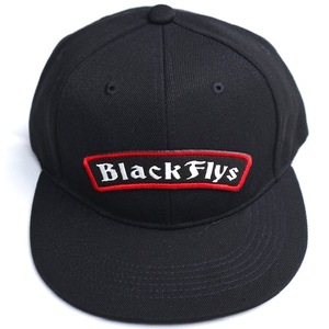 ブラックフライ ARCH スナップバックキャップ Blackflys ブラック