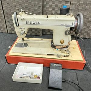 F806-K57-129 SINGER シンガー 188 Professional プロフェッショナル ミシン 職業用 工業用ミシン ハンドクラフト 手芸 ⑥