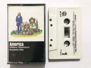 ■カセットテープ■アメリカ America『History Greatest Hits』「名前のない馬」収録のベスト盤■同梱8本まで送料185円