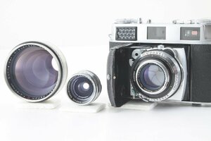 コダック レチナ Kodak Retina IIIC 大窓 + Retina-Xenon C 50mm F2 他レンズ２本おまけ