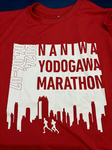 なにわ淀川マラソン2024 参加賞Tシャツ　Lサイズ