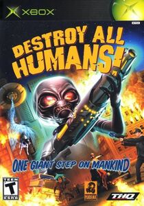 海外限定版 海外版 Xbox デストロイ オール ヒューマンズ! Destroy All Humans
