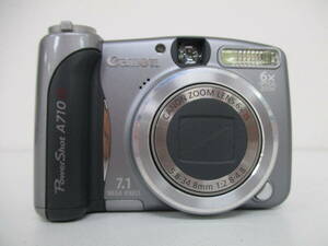 中古 カメラ CANON キヤノン Power Shot A710 IS PC1199 ※通電のみ確認済 ／ Z