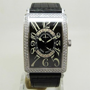 中古フランクミュラー【FRANCK MULLER】　1100DSR　ロングアイランド　ビーレトログラード　セコンド　WG×アフターダイヤ