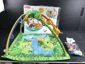 ピ/Fisher Price/レインフォレスト/デラックスジム/動作不可/ベビージム/プレイマット/ミラー欠品/フィッシャープライズ/1.9-190 ST