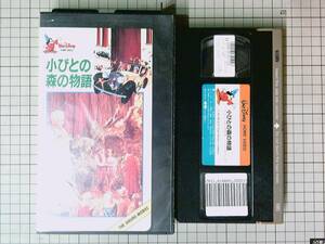 VHSビデオ 【レンタル落ち】小びとの森の物語　日本語字幕版　ウォルター・ブレナン ディズニー