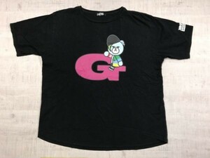 KRUNK クランク × BIGBANG ビッグバン G-DRAGON 半袖Tシャツ ビッグロゴ ユニセックス K-POP 韓流 グッズ 黒