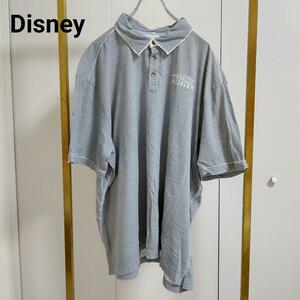 Disney/ディズニー/XXL/グレー/ポロシャツ