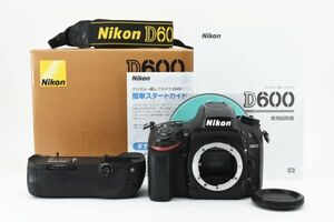 【希少・箱付き】 Nikon ニコン D600 ボディ デジタル一眼カメラ #1202