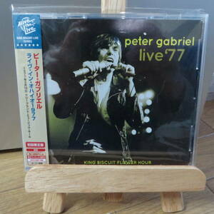 中古CD２枚組、PETER GABRIEL　ライブ・イン・オハイオ・1977　ピーター・ガブリエル　元GENESIS　元ジェネシス
