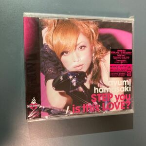 【新品同様 CD+DVD】浜崎あゆみ★STEP YOU/IS THIS LOVE