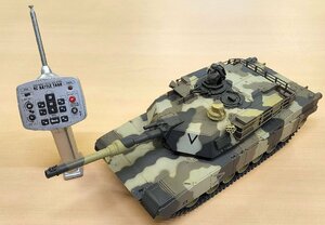 東京マルイ RC BATTLE TANK 1/24スケール U.S. M1A2 ABRAMS（エイブラムス) 砂漠迷彩仕様 BB弾発射不良