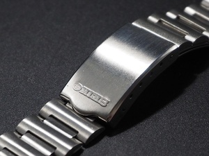 セイコー　ステンレスベルト②　取付幅　約18.0mm　時計パーツ　SEIKO　中古　超音波洗浄済