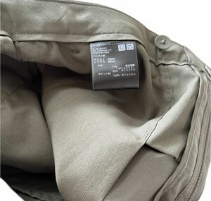 新品未使用 感動ジャケットも出品してます UNIQLO ユニクロ 感動パンツ 73 オリーブ セットアップ可能 