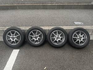 サマータイヤ ホイールセット BRIDGESTONE NEXTRY　155/65R13 