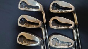 【IR0218】ゴルフ中古 シニアの方必見!! セイコー S-YARD C-Ⅱ(エスヤード シーツー) 6本セット 5〜PW NEW DESIGNED GRAPHITE SHAFT 硬さR1