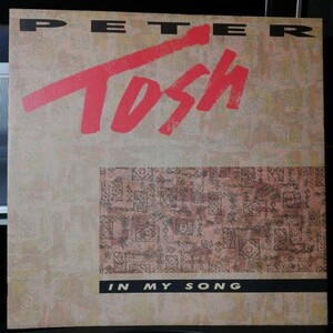 即日支払いのみ 12inch 45RPM レゲエ PETER TOSH [In My Song / Come Together] / PARLOPHONE (UK) / 再生確認済 1987
