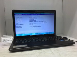 ジャンク/ LENOVO 4334 Lenovo G570 Intel Celeron B800 メモリ4.1GB ストレージ無し 【G19003】