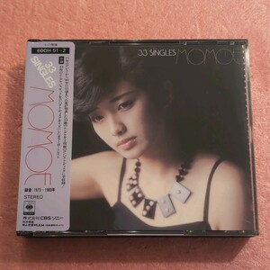 2CD 60DH 51/2 シール帯 山口百恵 33 SINGLES MOMOE 2枚組 シングルズ コレクション ベスト 