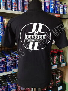 スピード出荷！カドヤ/KADOYA/CROWNデザインTシャツ/ブラック/Lサイズ