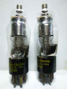 Western Electric 310A L panch 中古良品 2本