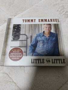 廃盤◆TOMMY EMMANUEL / LITTLE BY LITTLE トミーエマニュエル　超絶ギタリスト２枚組