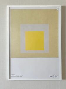 【ホワイトフレーム付】Josef Albers ジョセフアルバース