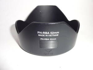 PENTAX レンズフード PH-RBA 52mm ペンタックスSMCP-DA 18-55mm f / 3.5-5.6 AL用レンズフード 純正