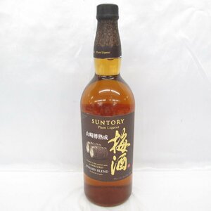 1円～【未開栓】SUNTORY サントリー 山崎樽熟成 梅酒 ウイスキーブレンド リキュール 750ml 17％ 11555728 0502