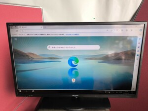 「2F」動作品 SHARP シャープ 40インチ 液晶カラーテレビ LC-40H11 本体のみ リモコン無し 