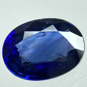 〔天然サファイア 0.716ct〕a約6.68×4.93mm ルース 裸石 宝石 ジュエリー sapphire corundum コランダム テDG0