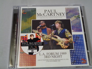 PAUL McCARTNEY/L.A FORUM　1989　3RD NIGHT 2CD