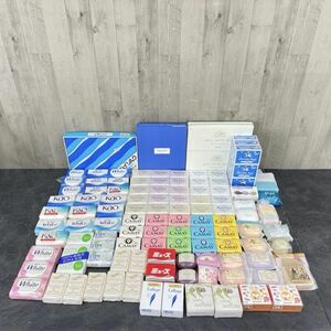 未使用 固形石鹸 超大量 130点以上セット 牛乳石鹸 LUX ハイシルク カネボウ 花王 ノエビア ミューズ等 色々 /57282